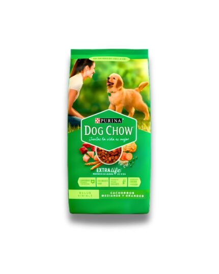 Dog Chow Cachorro Amarela Verde