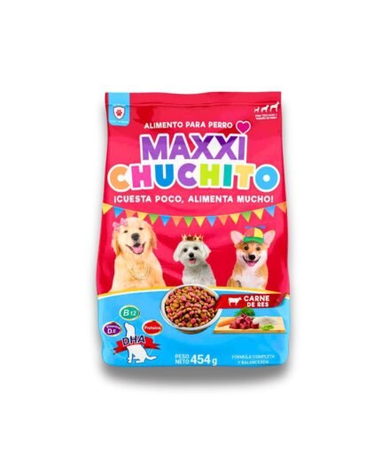 Maxxi Chuchito Cachorro Carne 1 lb